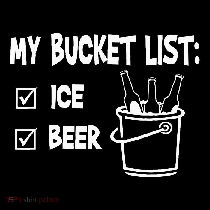 My Bucket List Ice And Beer Sustainable Knit Beanie