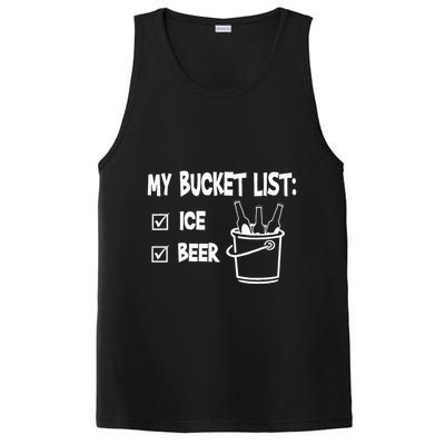 My Bucket List Ice And Beer PosiCharge Competitor Tank