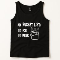 My Bucket List Ice And Beer Tank Top