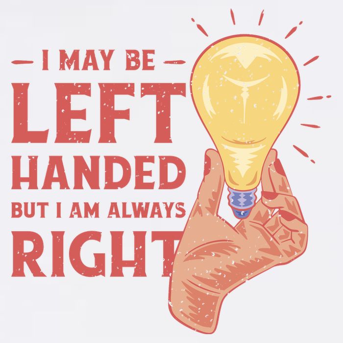 May Be Left Handed But I'm Always Right Mousepad