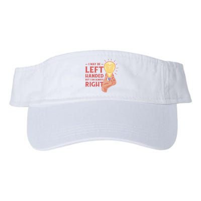 May Be Left Handed But I'm Always Right Visor