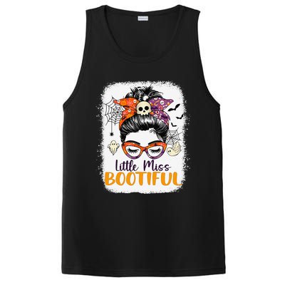 Messy Bun Little Miss Bootiful Boo Halloween PosiCharge Competitor Tank