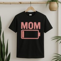 Mom Battery Level T-Shirt