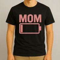 Mom Battery Level T-Shirt