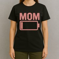 Mom Battery Level T-Shirt