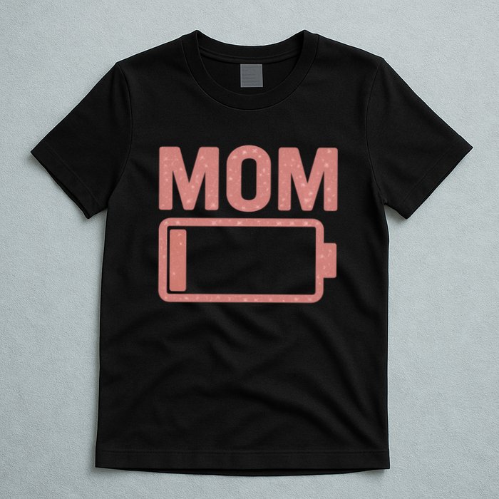Mom Battery Level T-Shirt