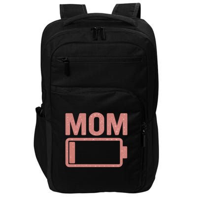 Mom Battery Level Impact Tech Backpack
