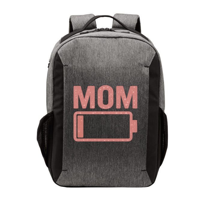 Mom Battery Level Vector Backpack