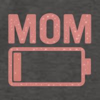 Mom Battery Level Vector Backpack