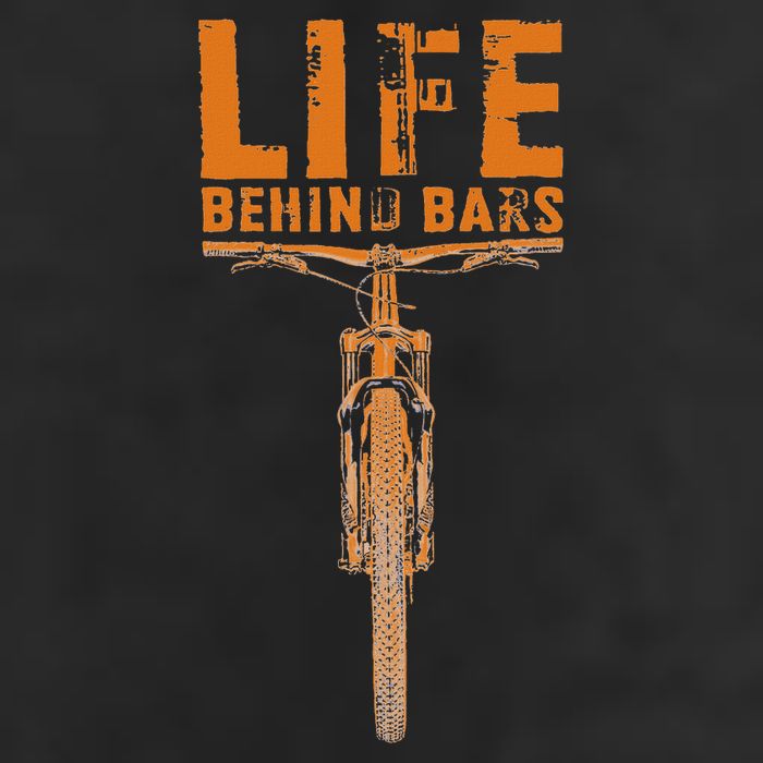 Mountain Bike Life Behind Bars Funny Biking 11oz C Handle Ceramic Mug