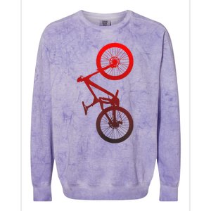 Mountain Bike MTB Colorblast Crewneck Sweatshirt