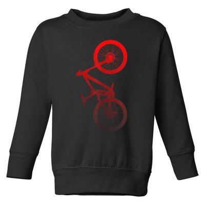 Mountain Bike MTB Toddler Sweatshirt