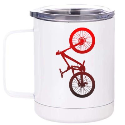 Mountain Bike MTB 12 oz Stainless Steel Tumbler Cup