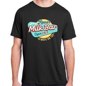 Mamas Boobery Milkshake Breast Milk Bar I Breastfeeding Adult ChromaSoft Performance T-Shirt