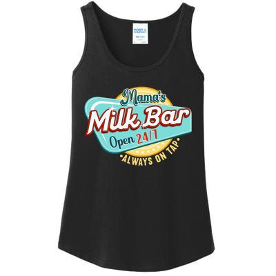 Mamas Boobery Milkshake Breast Milk Bar I Breastfeeding Ladies Essential Tank