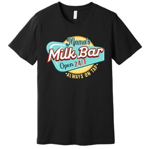 Mamas Boobery Milkshake Breast Milk Bar I Breastfeeding Premium T-Shirt