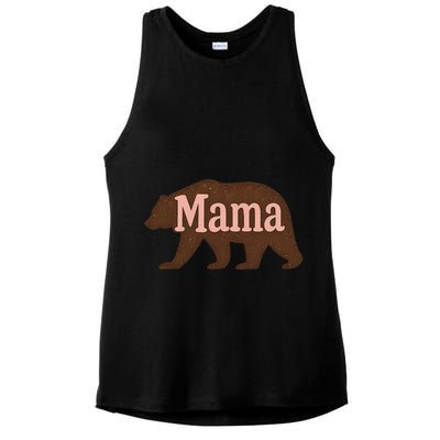 Mama Bear Ladies PosiCharge Tri-Blend Wicking Tank