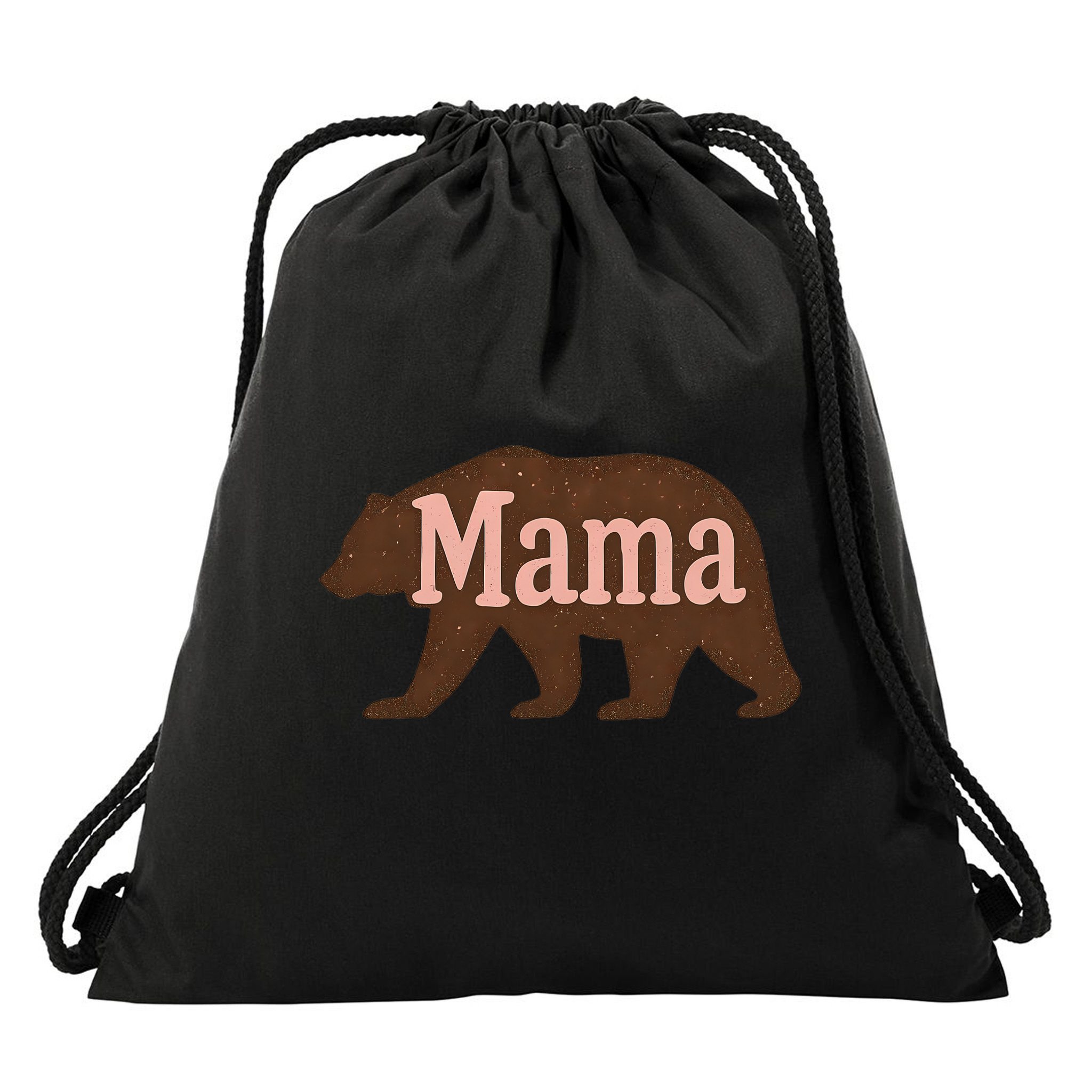 Mama Bear Drawstring Bag