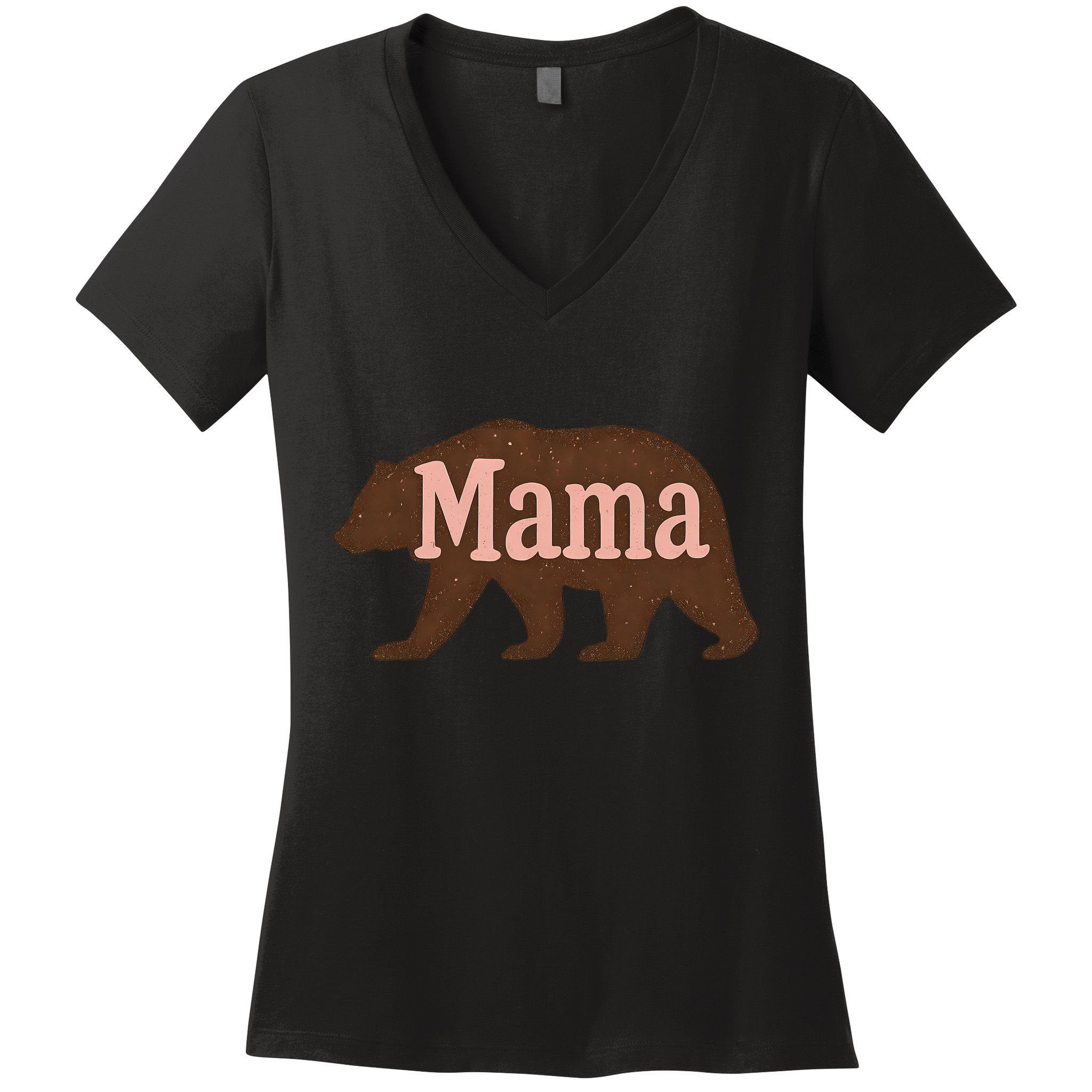 Mama Bear Women's V-Neck T-Shirt