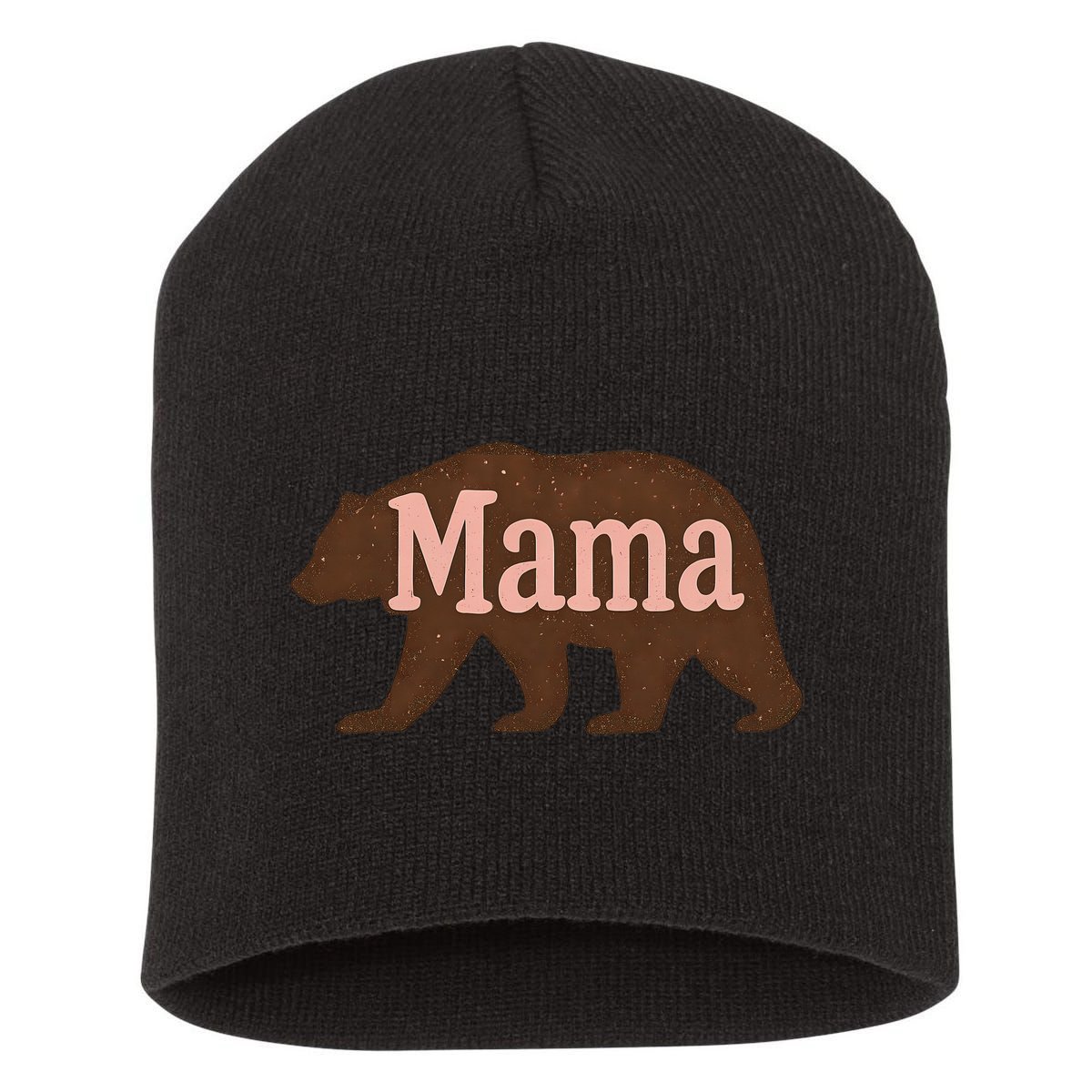 Mama Bear Short Acrylic Beanie