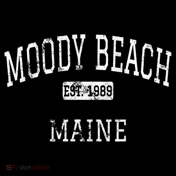 Moody Beach Maine Me Vintage Flatbill Hat