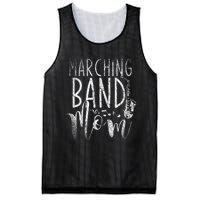 Marching Band Mom Funny Saxophonist Gift Saxophone Mesh Reversible Basketball Jersey Tank