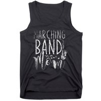 Marching Band Mom Funny Saxophonist Gift Saxophone Tank Top