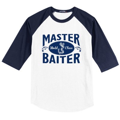 Master Baiter Baseball Sleeve Shirt