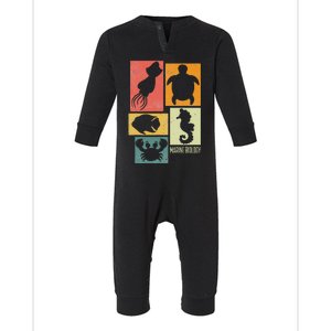 Marine Biology Marine Biologist Infant Fleece One Piece