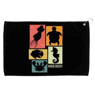 Marine Biology Marine Biologist Grommeted Golf Towel