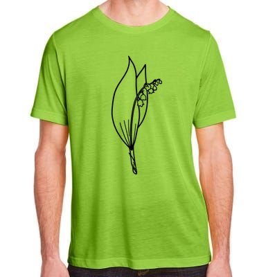 May Birth Month Flower Lily Of The Valley Minimalist Gift Adult ChromaSoft Performance T-Shirt