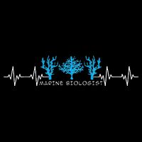 Marine Biologist Marine Biology Heartbeat Backpack
