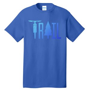 Mountain Bike Mtb Downhill Biking Cycling Biker Gift Cool Gift Tall T-Shirt