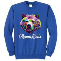 Mother Bear Mama Autism Fathering Bear Autism Gift Tall Sweatshirt