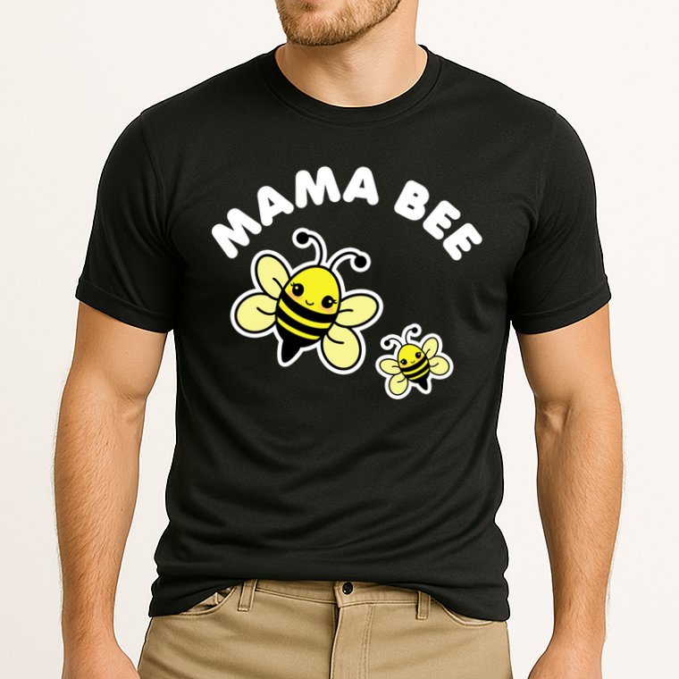 Mama Bee Mother's Day Cute Kawaii Bee Drawing Gift Cooling Performance Crew T-Shirt