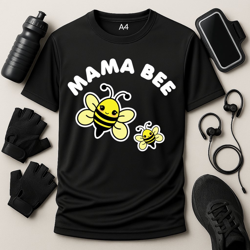 Mama Bee Mother's Day Cute Kawaii Bee Drawing Gift Cooling Performance Crew T-Shirt