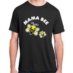 Mama Bee Mother's Day Cute Kawaii Bee Drawing Gift Adult ChromaSoft Performance T-Shirt