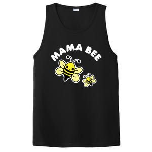 Mama Bee Mother's Day Cute Kawaii Bee Drawing Gift PosiCharge Competitor Tank