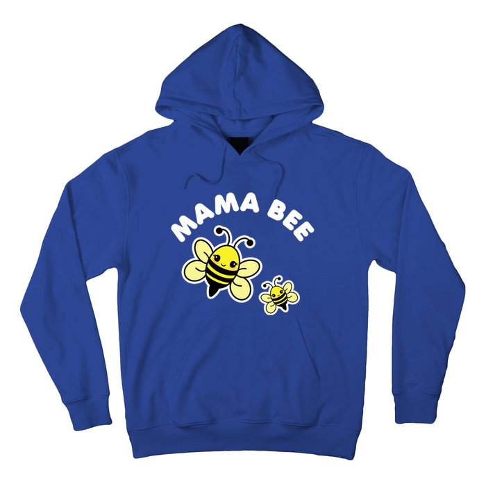 Mama Bee Mother's Day Cute Kawaii Bee Drawing Gift Hoodie