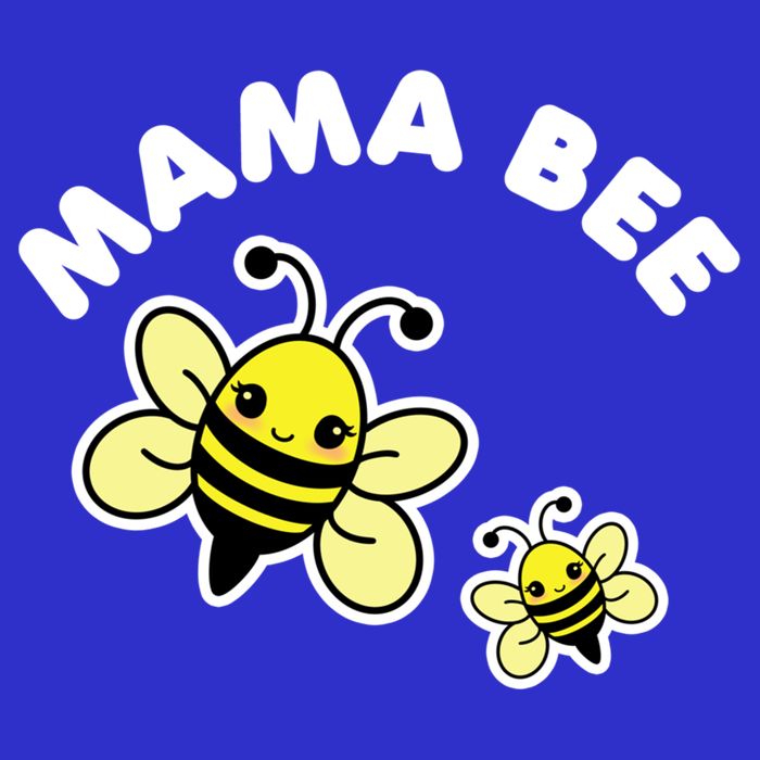 Mama Bee Mother's Day Cute Kawaii Bee Drawing Gift Bag