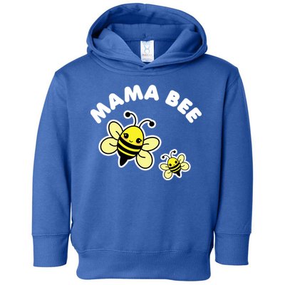 Mama Bee Mother's Day Cute Kawaii Bee Drawing Gift Toddler Hoodie