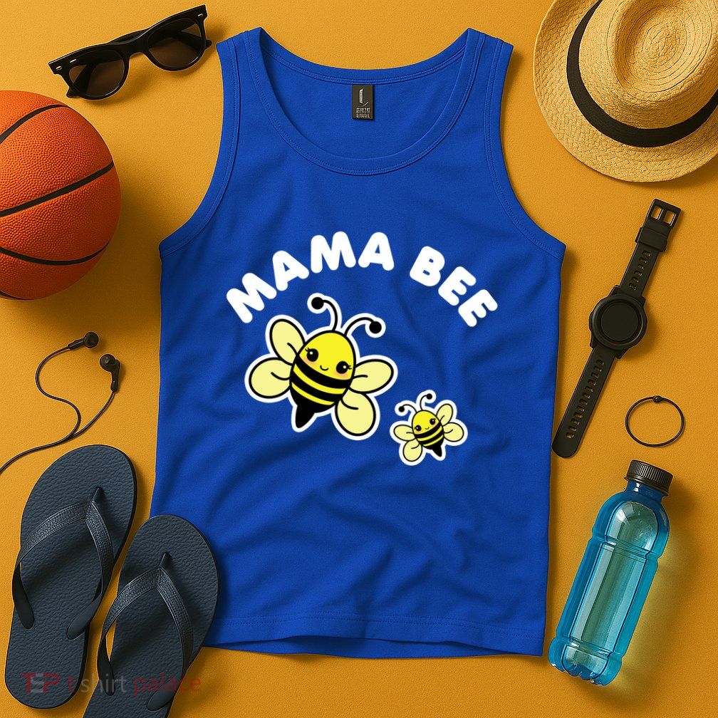 Mama Bee Mother's Day Cute Kawaii Bee Drawing Gift Tank Top