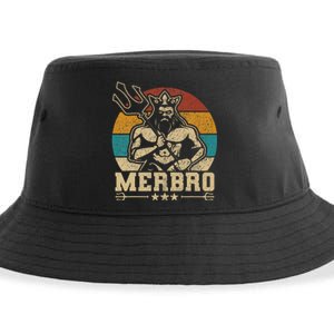 Merbro Brother Mermaid Bro Birthday Costume Party Outfit Sustainable Bucket Hat