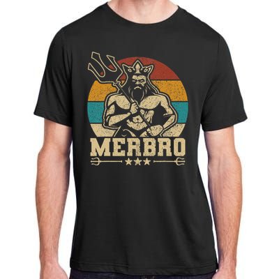 Merbro Brother Mermaid Bro Birthday Costume Party Outfit Adult ChromaSoft Performance T-Shirt