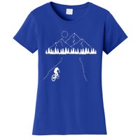 Mountain Biking MTB Cycling Bicycle Bike Cyclist Biker Gift Women's T-Shirt