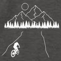Mountain Biking MTB Cycling Bicycle Bike Cyclist Biker Gift Vector Backpack
