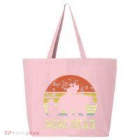 mimi bear matching family cub 2 mors day 25L Jumbo Tote