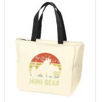 mimi bear matching family cub 2 mors day Zip Tote Bag