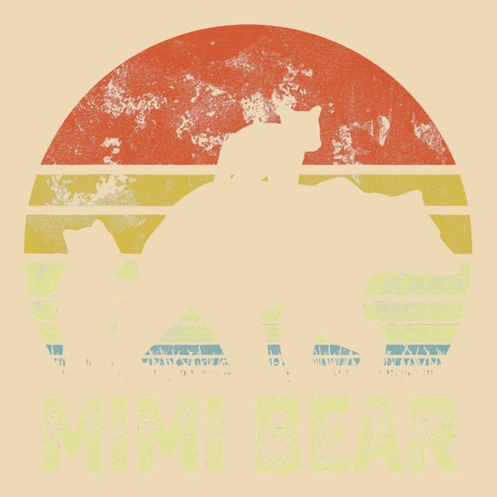 mimi bear matching family cub 2 mors day Zip Tote Bag