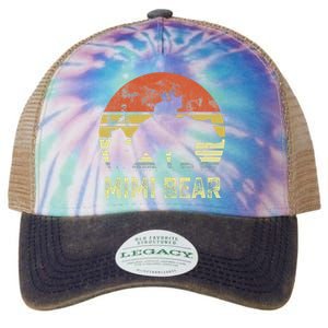 mimi bear matching family cub 2 mors day Legacy Tie Dye Trucker Hat